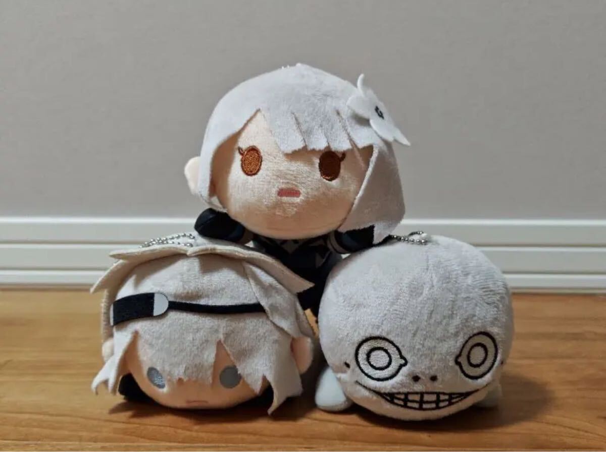 ニーアレプリカント 寝そべりモアプラスぬいぐるみ 全3種セット