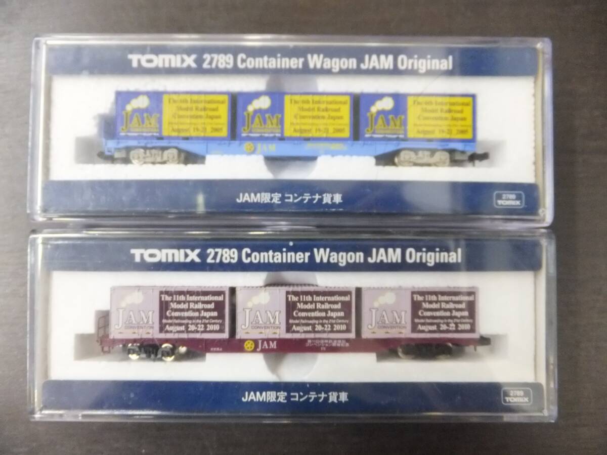□中古□TOMIX トミックス 2788 コキ106形貨車 2789 JAM限定 コンテナ