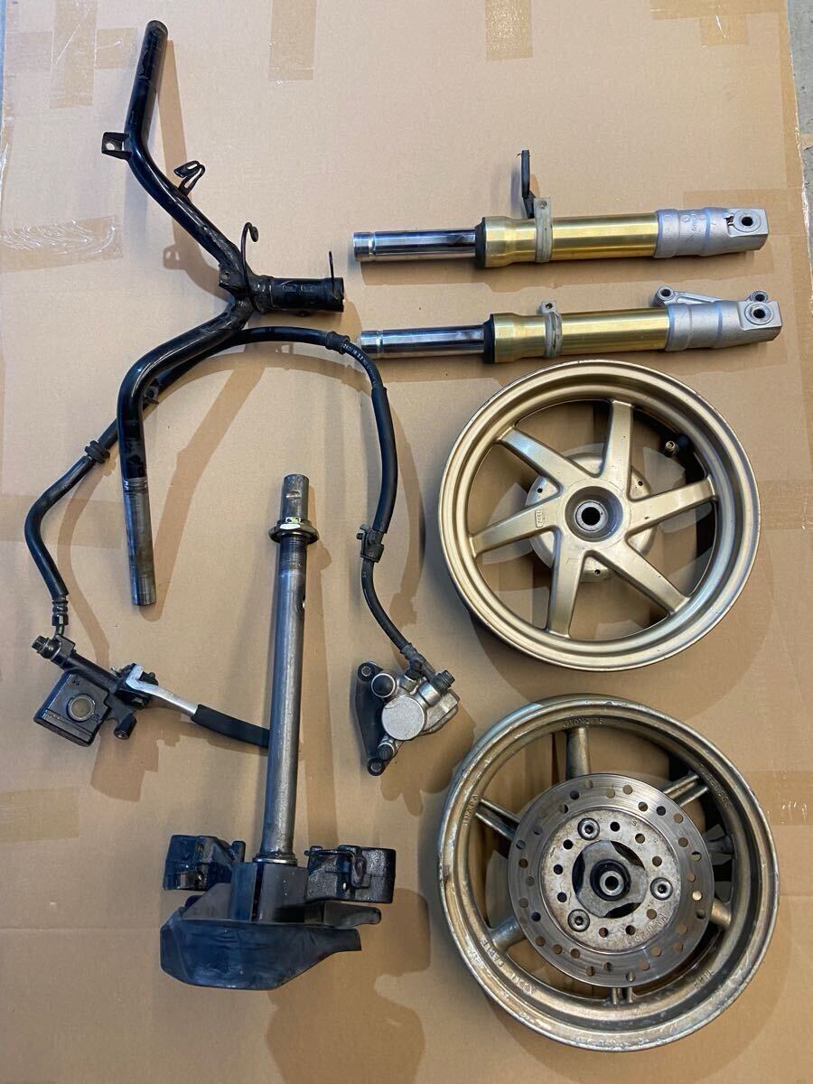 フロントフォーク AF35 af35 バイク用 ライブディオZX足回りセット