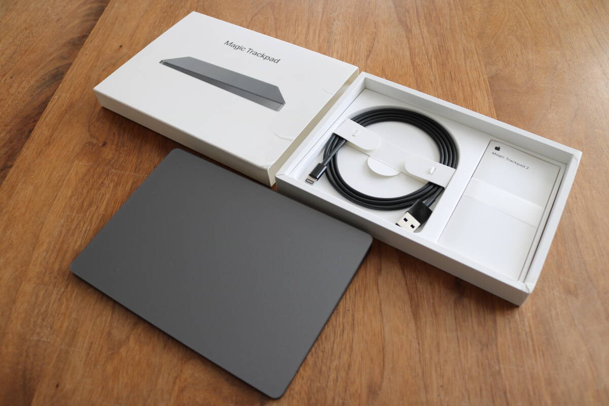 程度良好] Apple Magic Trackpad 2 Space Gray Wireless Model A1435