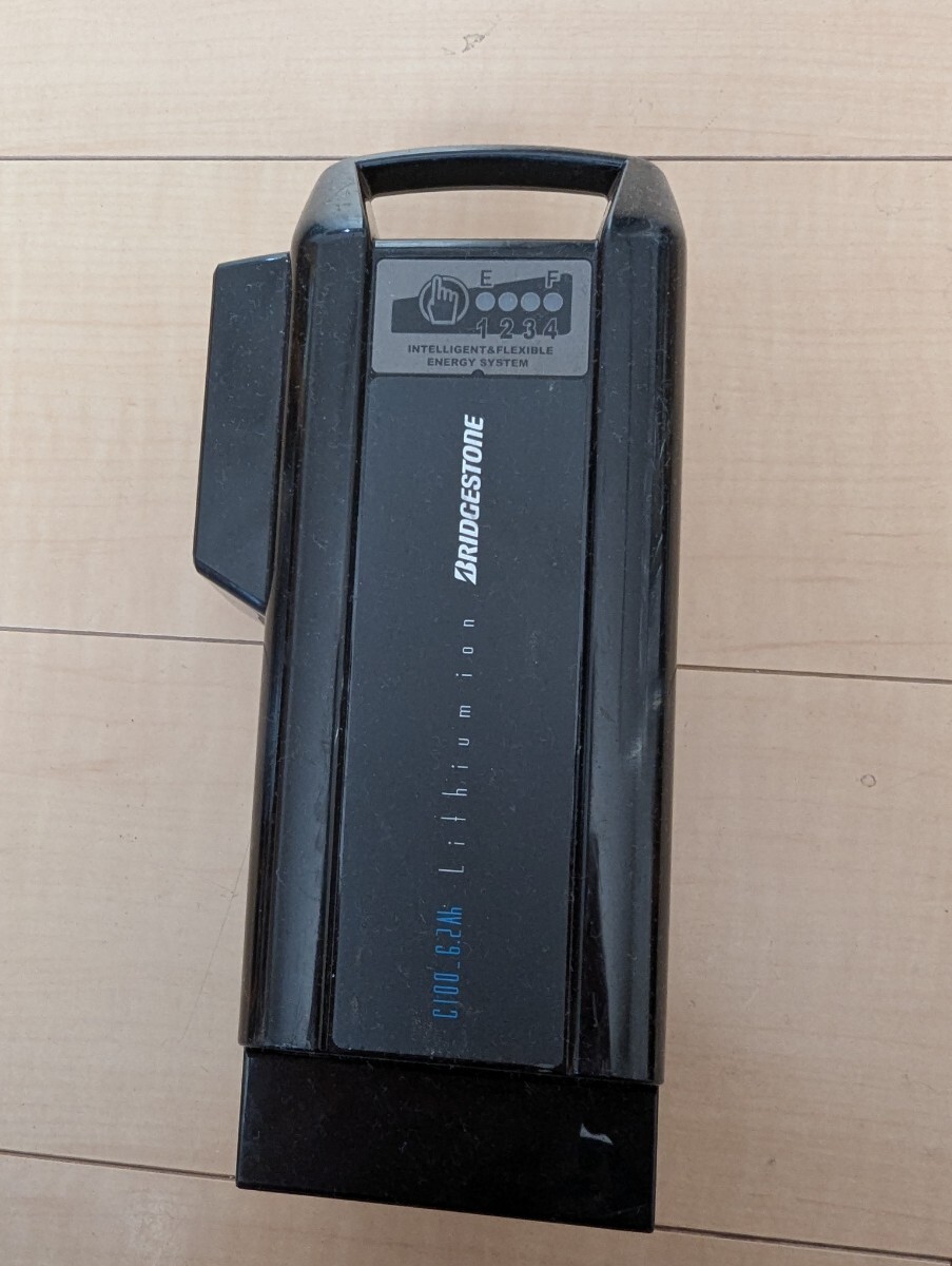 ヤマハ ブリヂストン 電動自転車バッテリー6.2A中古品_1