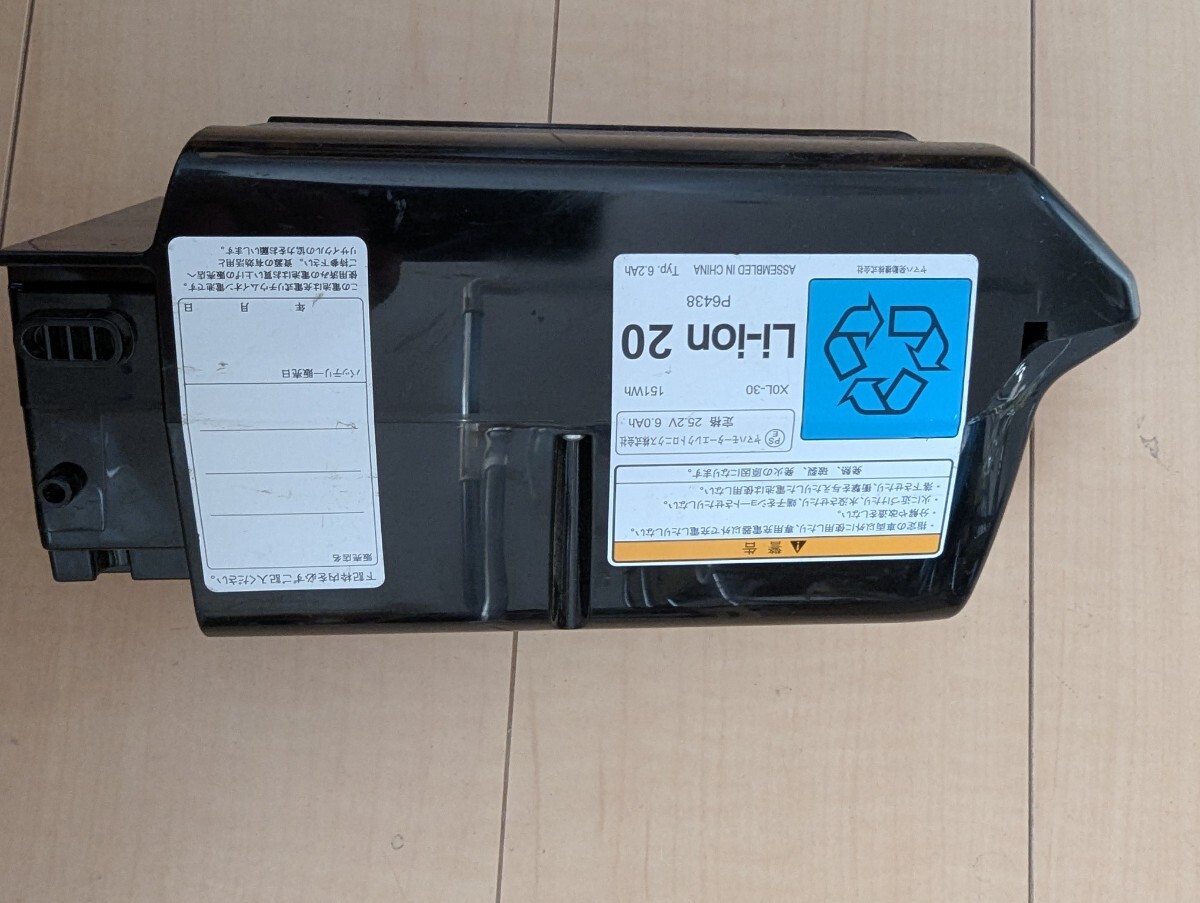 ヤマハ ブリヂストン 電動自転車バッテリー6.2A中古品_3