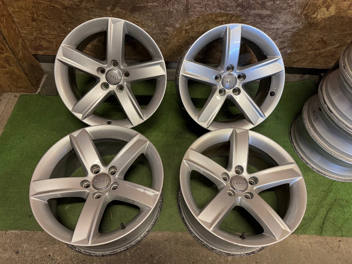 お得，格安 AUDI A5 8T 純正 17インチ 7.5J +28 PCD112 5H ホイール 4本セット H68(純正品)｜売買されたオークション情報、yahooの商品情報をアーカイブ公開 - オークファン 5穴