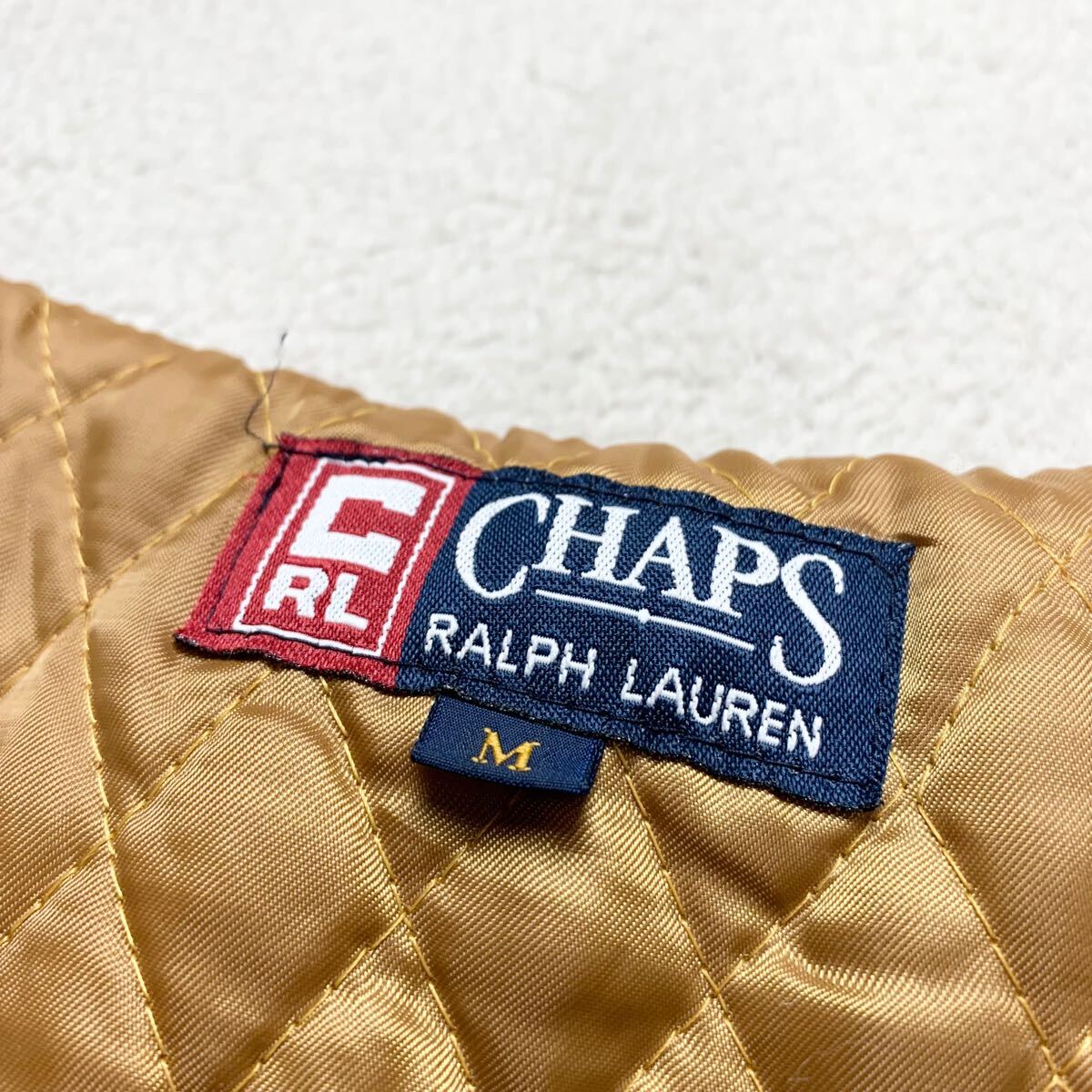 ラルフローレン【極上の牛革】Chaps Ralph Lauren スタジャン アワード 