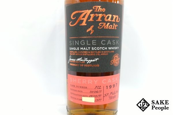 ◇注目! ザ・アランモルト 1997-2011 シェリーカスク プレミアム