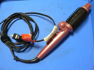 送料最安 410円 美容02-02：クレイツ　ロールブラシ CREATE ION HSB-02-FP　35-45W　折畳