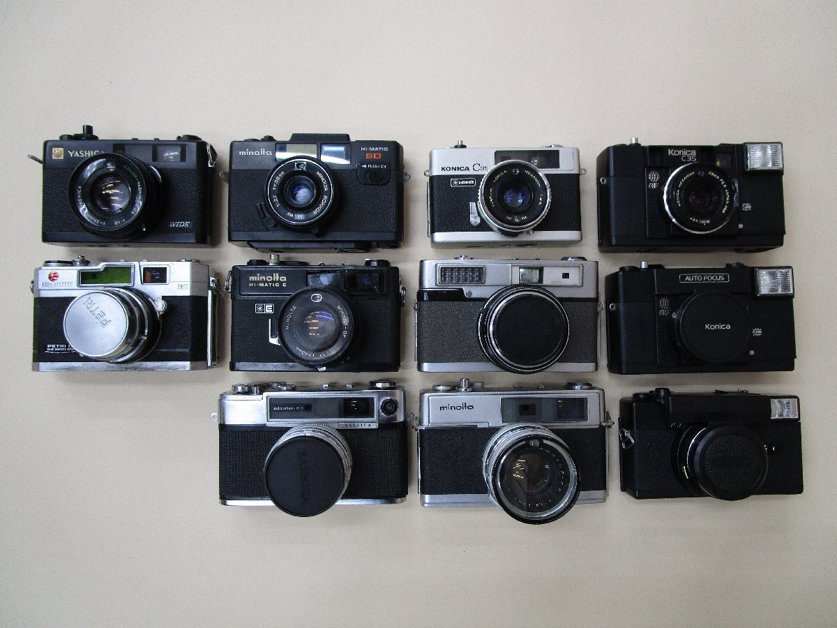 レンジファインダーカメラ | まとめて OLYMPUS N-5998] ジャンク品 