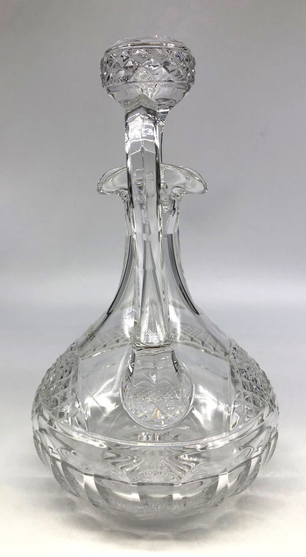 未使用・長期保管品】サンルイ デキャンタ クリスタルガラス 箱付き