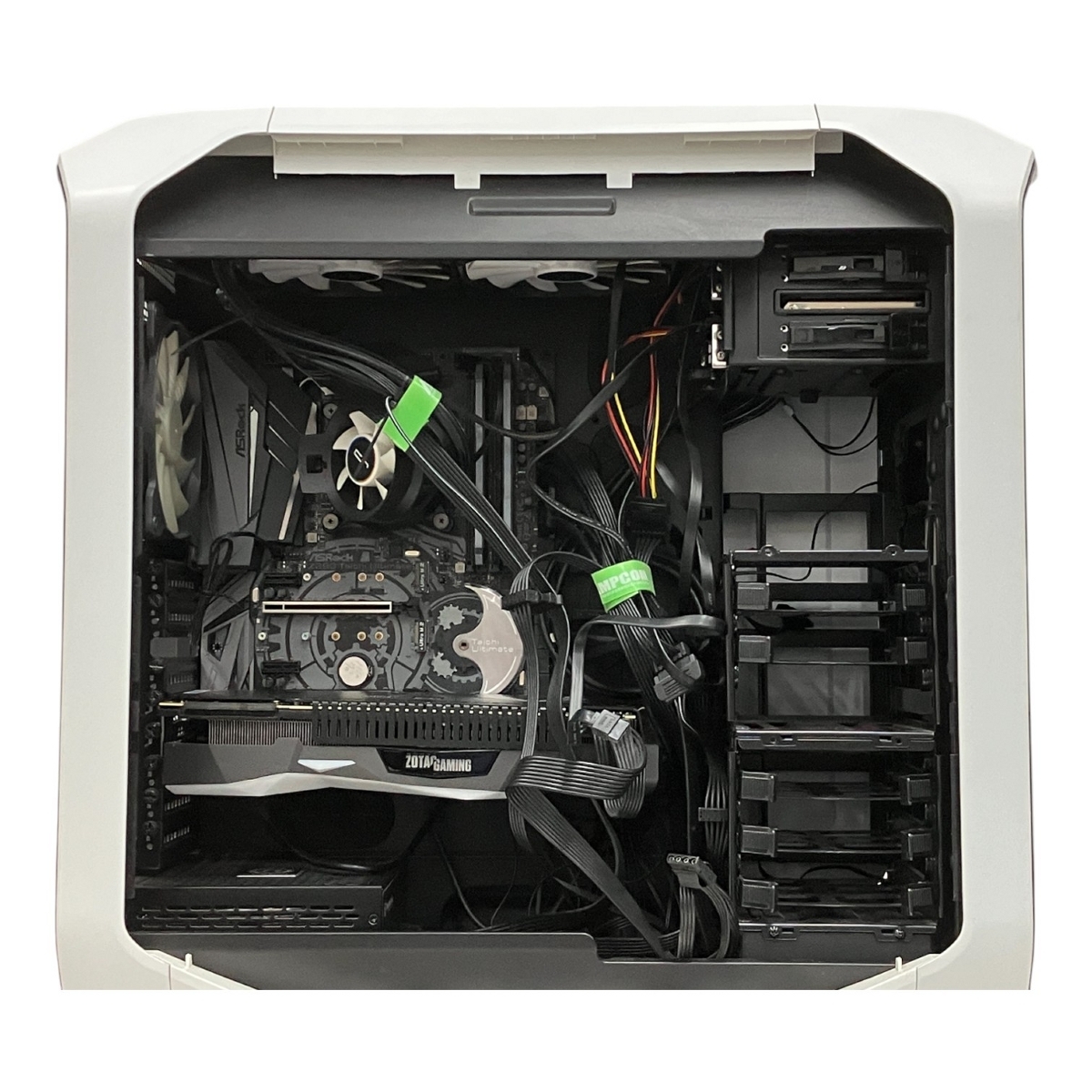 自作パソコン COSAIR デスクトップ パソコン i9 9900K 16GB SSD 512GB 