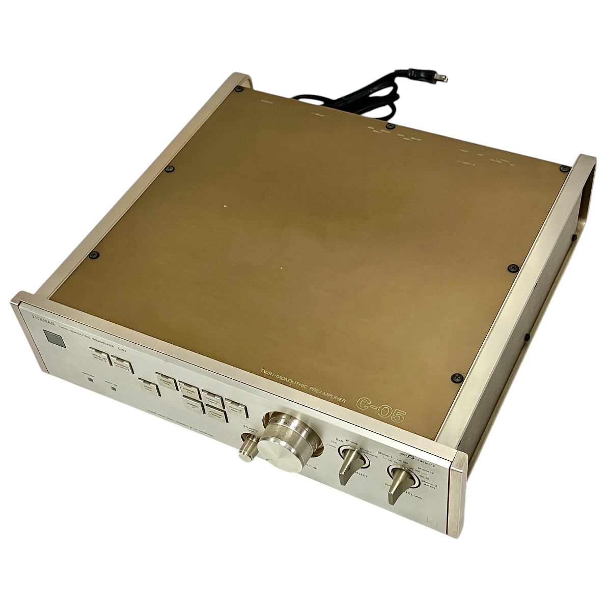 LUXMAN C-05 ラックスマン プリアンプ コントロールアンプ 音響 中古
