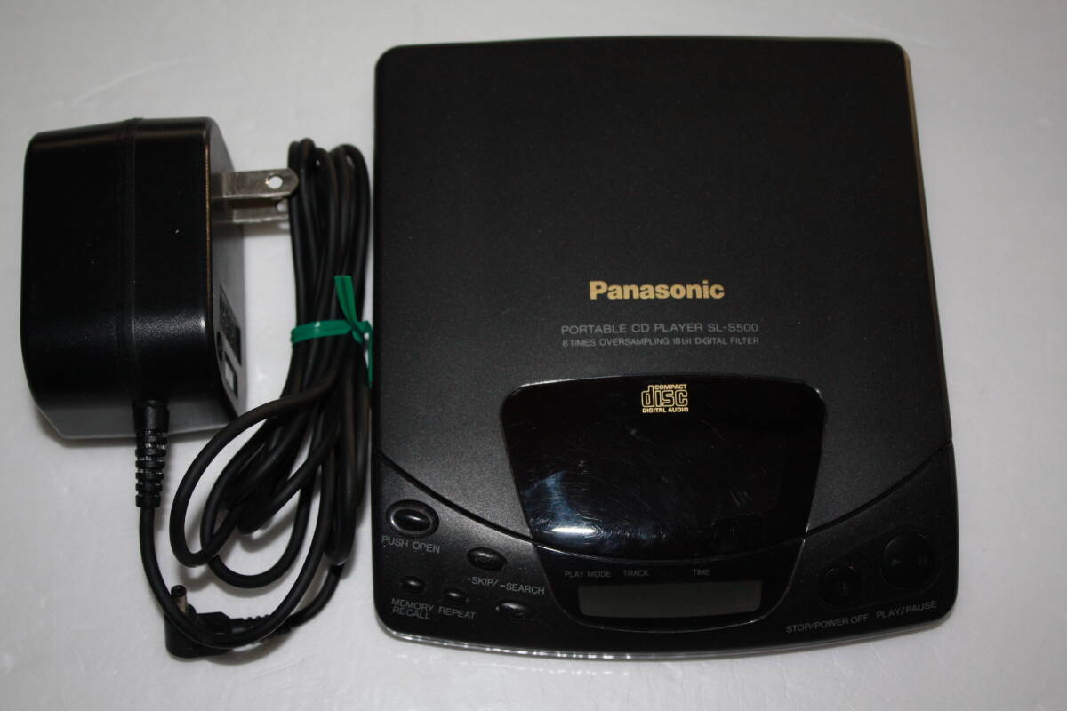 ☆Panasonic (パナソニック) SL-S500 ポータブルCDプレーヤー 動作確認