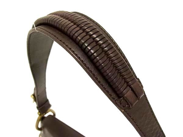 1円 □美品□ LOEWE ロエベ リピートアナグラム キャンバス×レザー