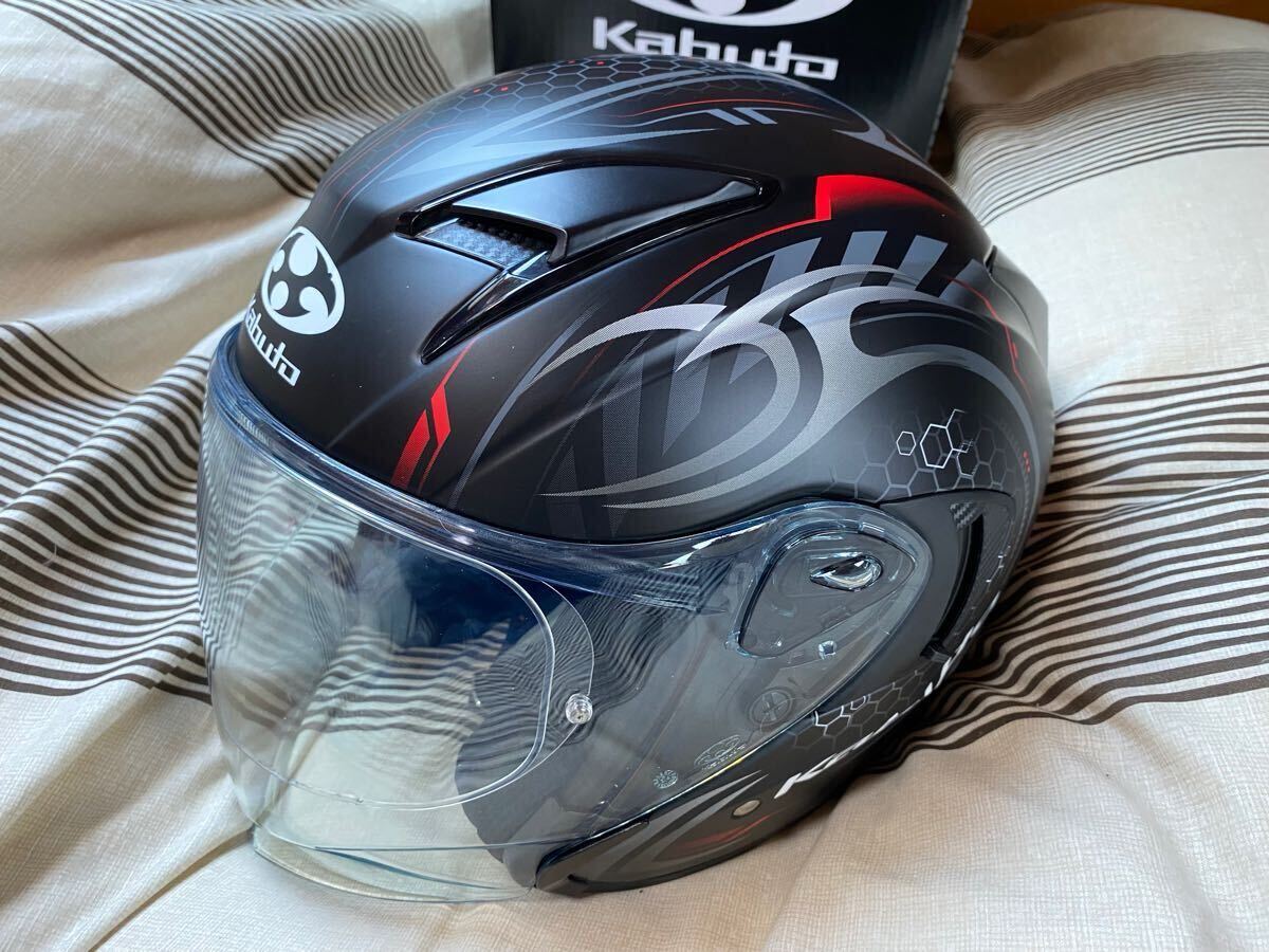 バイク OGK KABUTO EXCEED インナーバイザー搭載 Lサイズ 美品 送料込