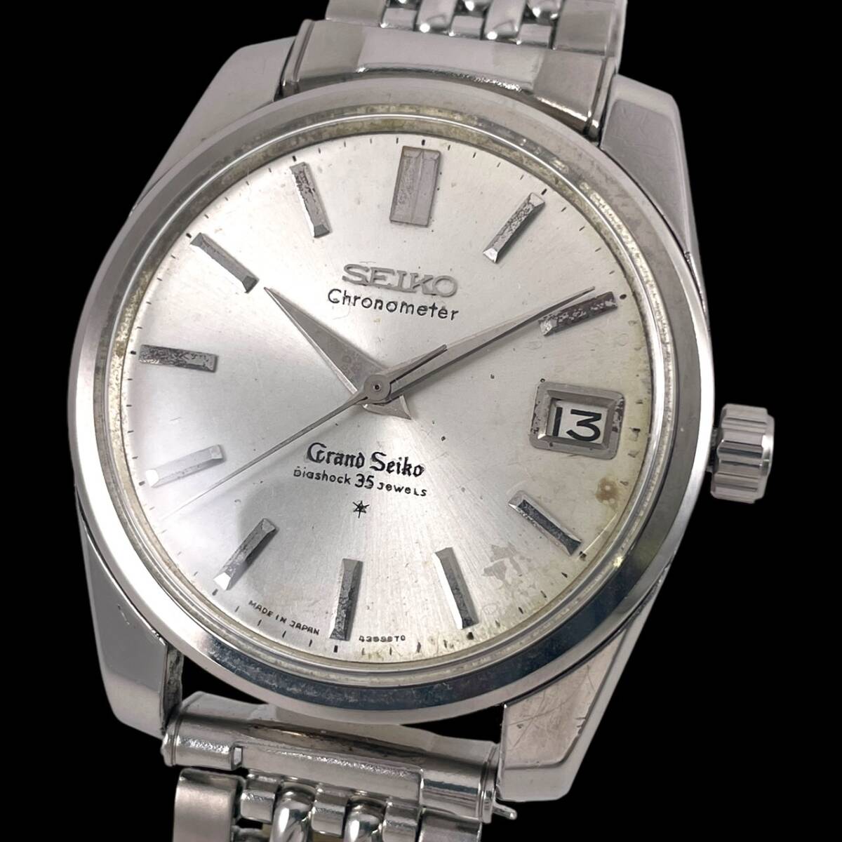 25A023 グランドセイコー GRANDSEIKO クロノメーター メンズ腕時計 