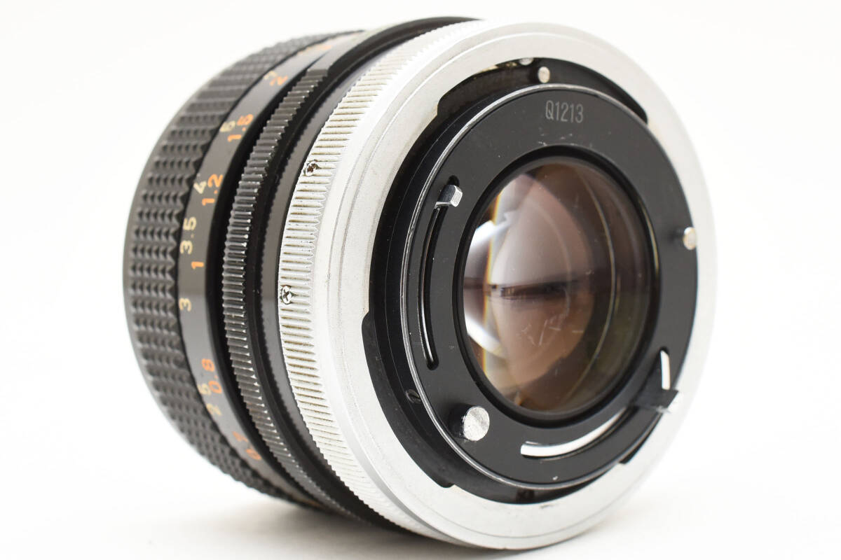 動作確認済】Canon キャノン FD 50mm f/1.4 S.S.C. マニュアル 