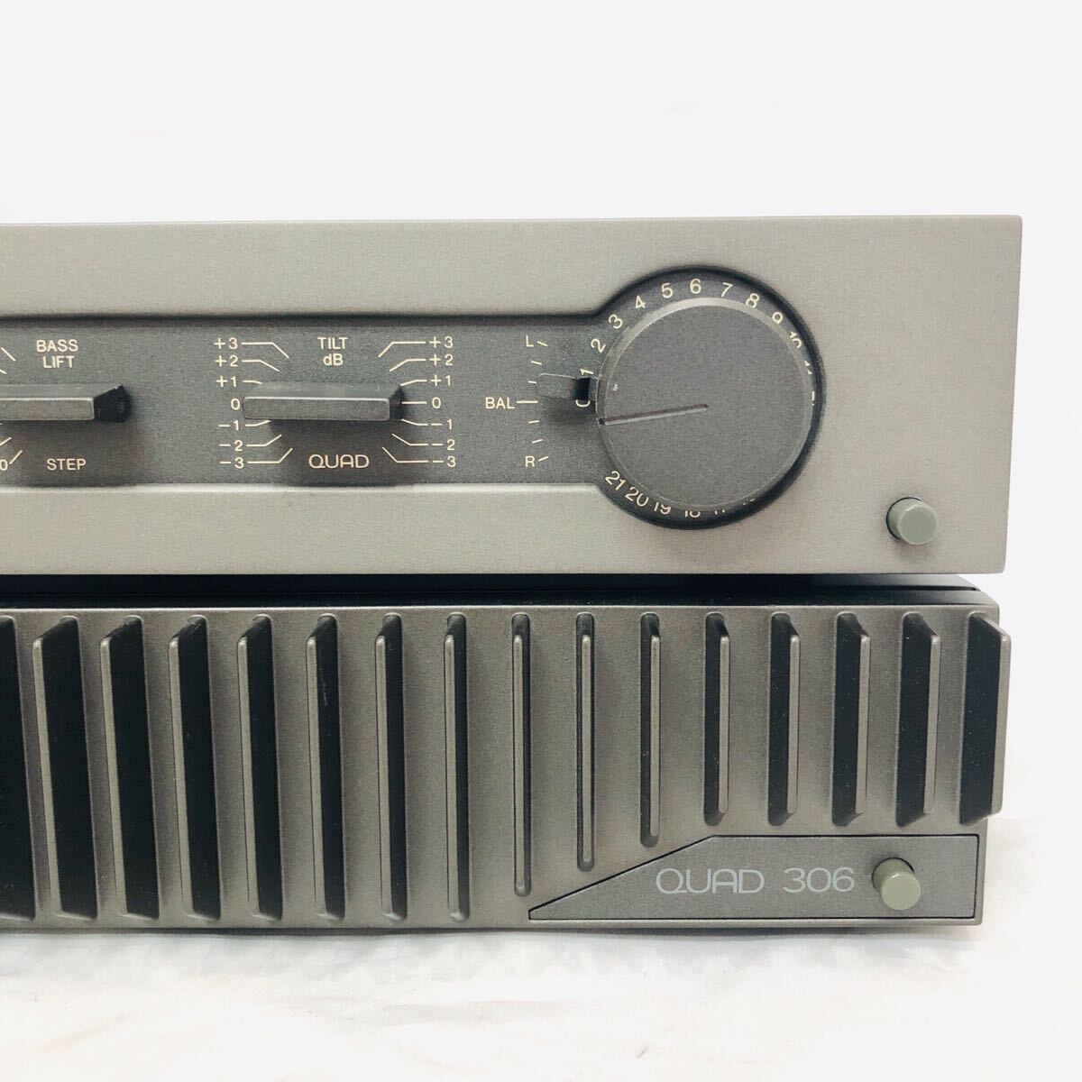美品 動作品 QUAD クォード 34 306 アンプ プリアンプ パワーアンプ 