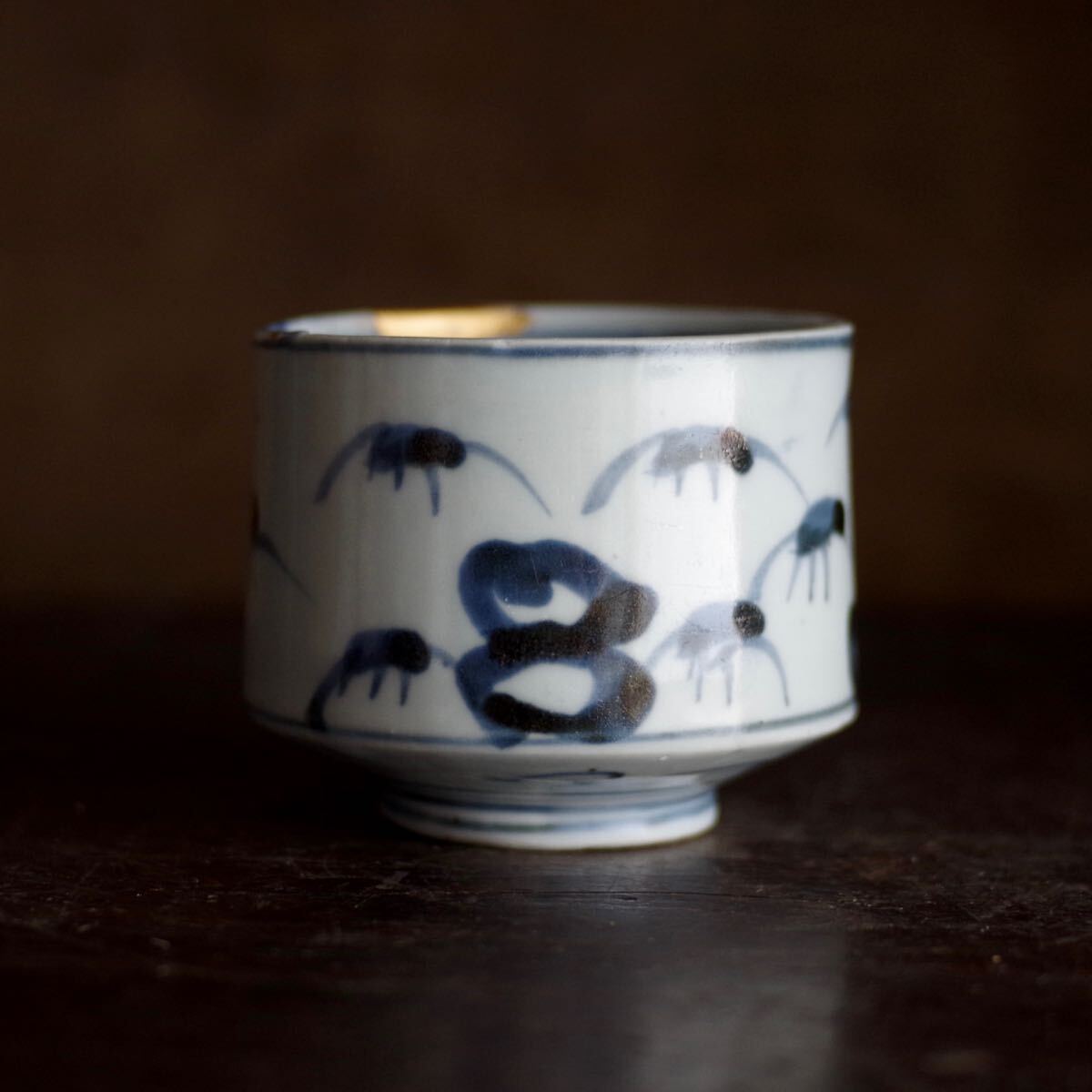 千z0004】西岡小十 絵唐津 徳利 共箱 酒器 唐津 西岡小十 絵唐津 徳利