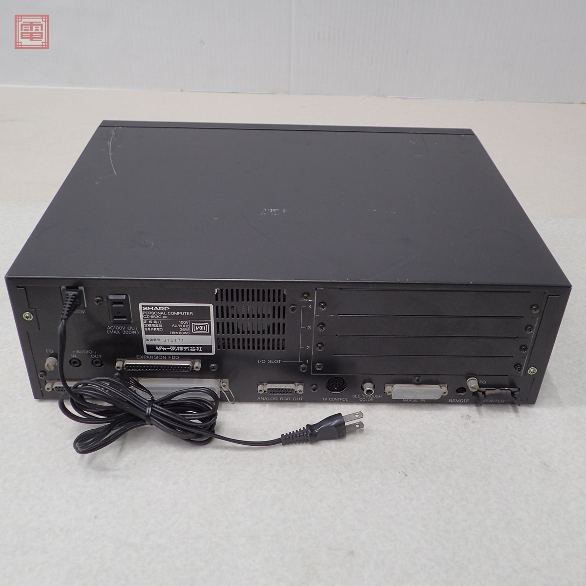 1円〜 SHARP X68000PRO （CZ-653C-BK） 本体のみ シャープ ジャンク