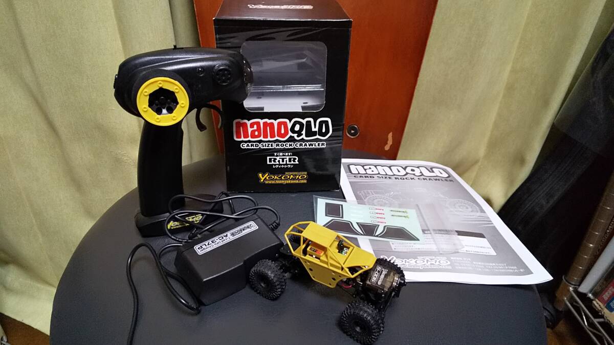 ジャンク 絶版 YOKOMO ヨコモ ナノクロ nanoQLO RTR ロッククローラー