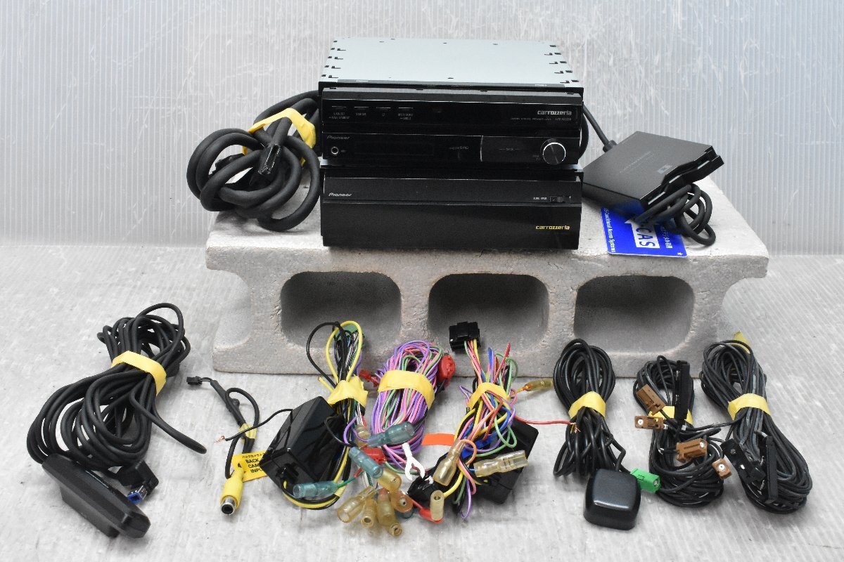 ナビ カロッツェリア 地デジ AVIC-VH9990 HDD ジャンク 地図データ 