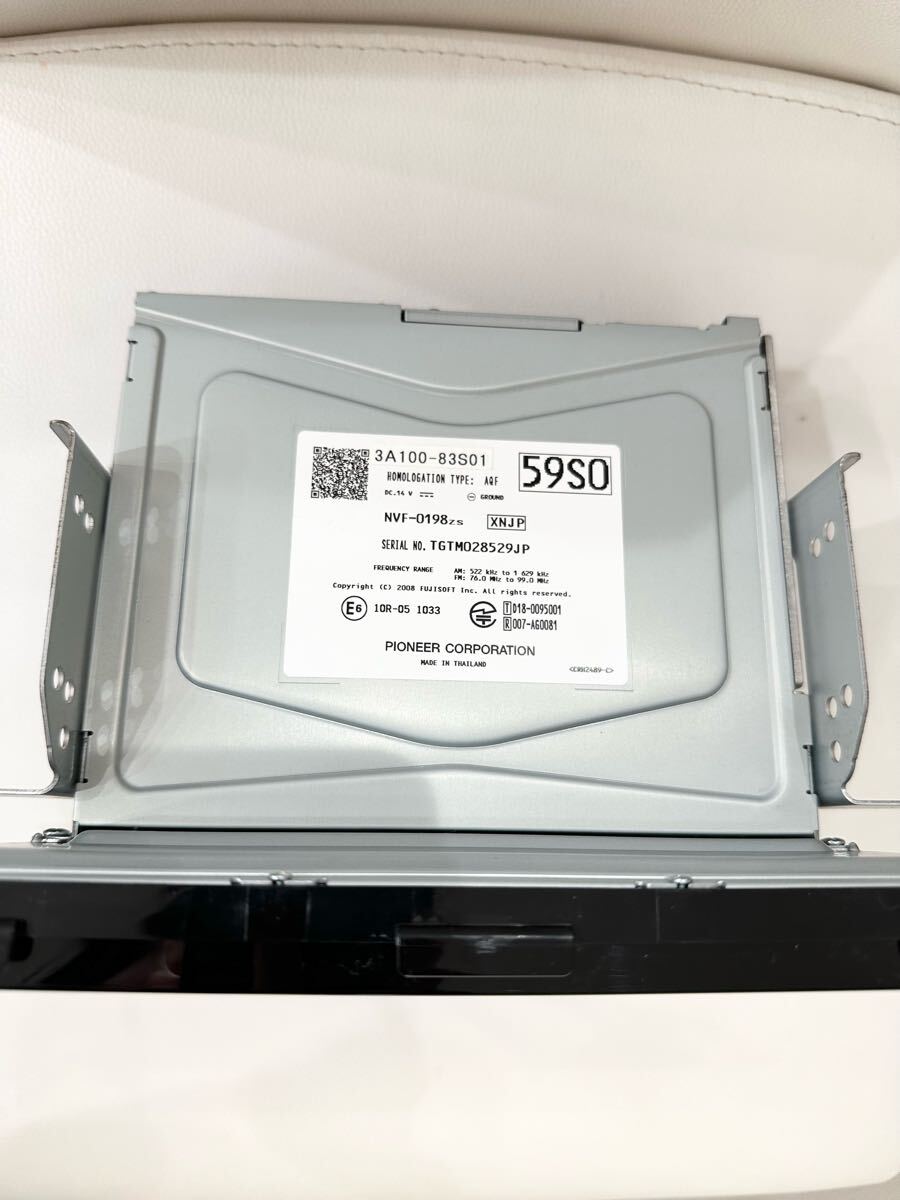 スズキ　純正　ハスラー【MR92S】パイオニア　カーナビゲーション　中古　 ハスラー スズキ MR92S 通信プラザ スズキ純正ハスラー（MR92S)カーナビゲーション P61200