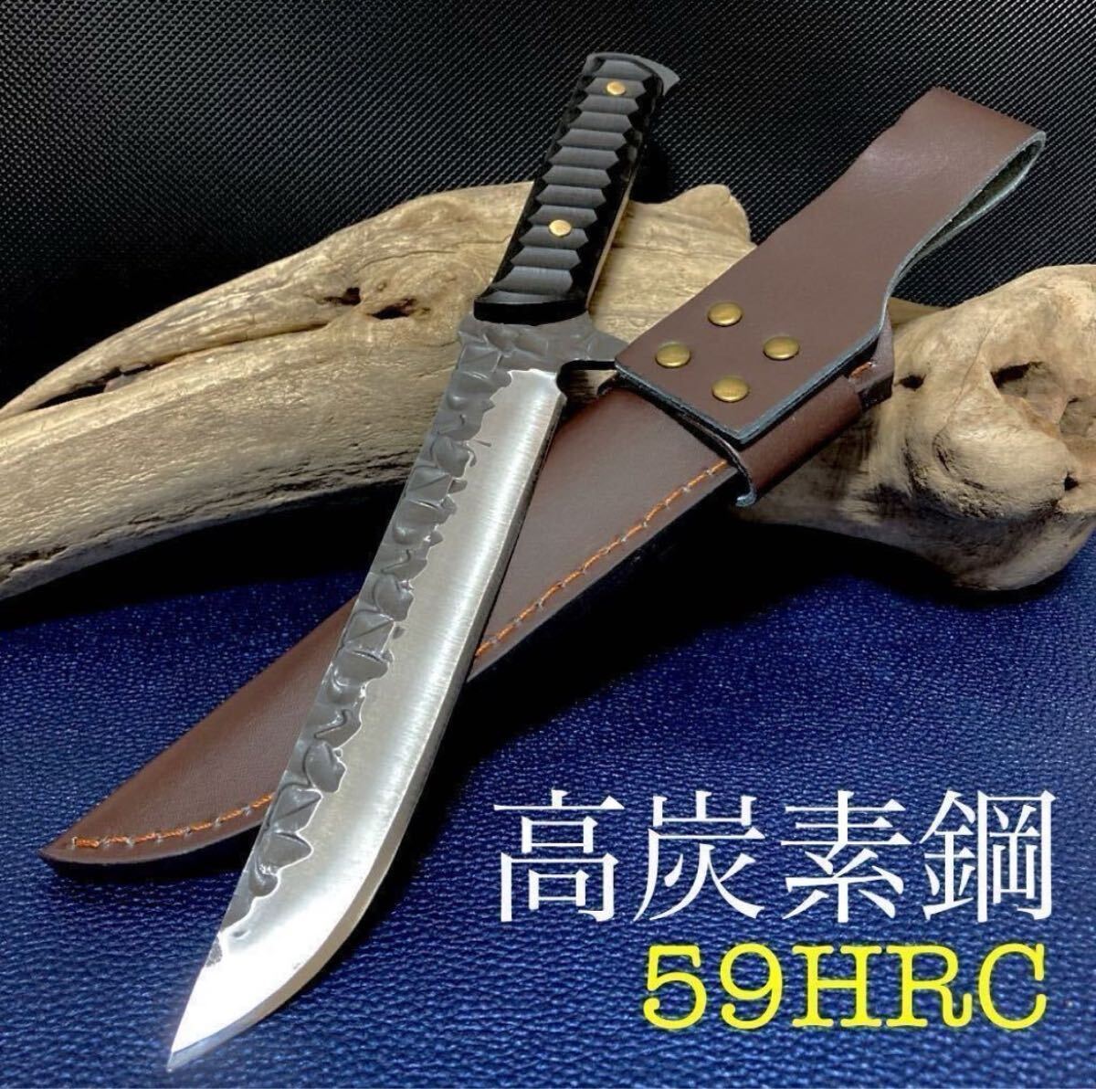 サバイバルナイフ 研ぎ師］高炭素鋼 小刀 ガラスブレーカー : SWISS+ 