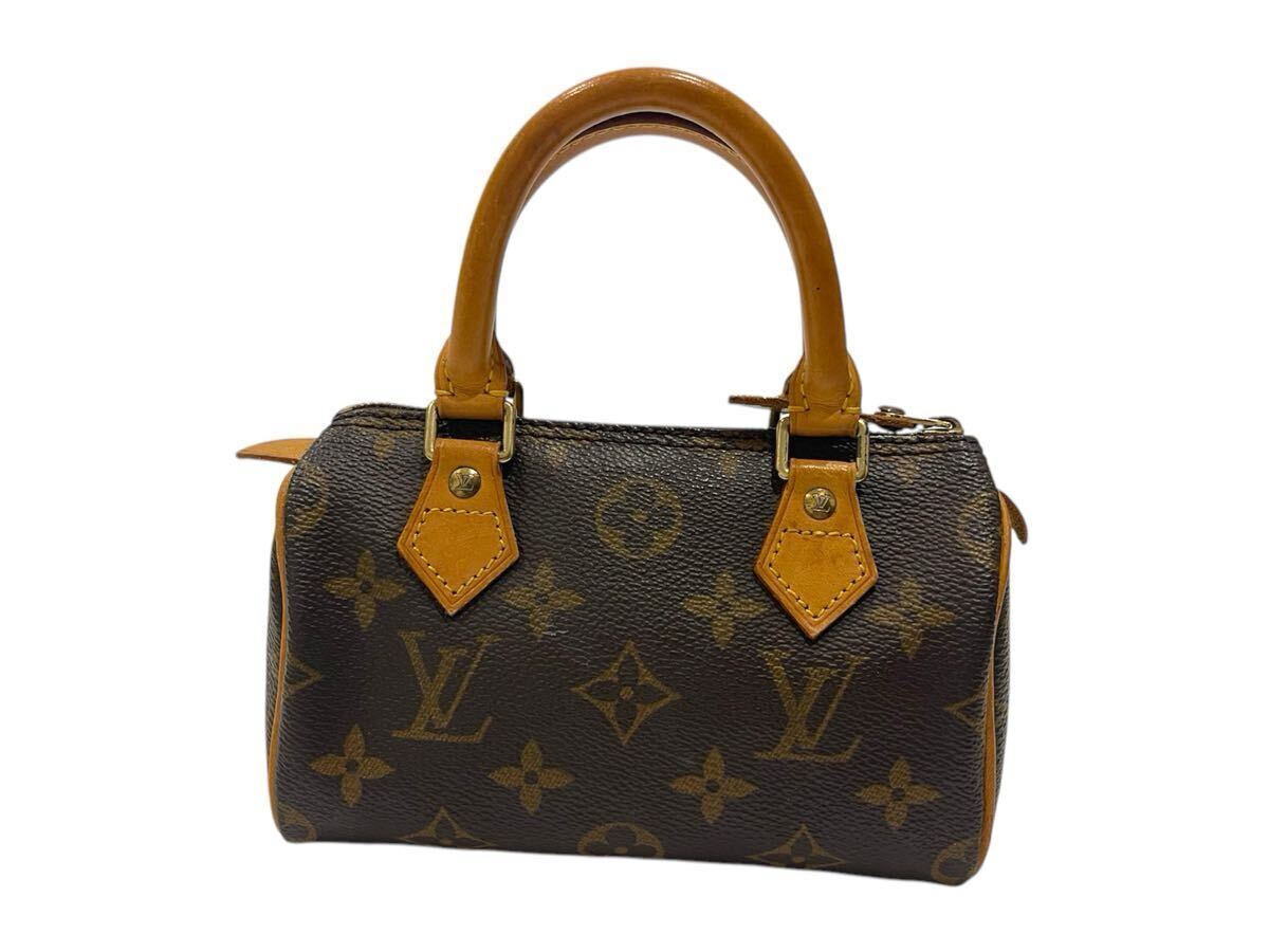 1円スタート LOUIS VUITTON ルイヴィトン ミニスピーディ モノグラム TH0928 ミニボストン ミニバッグ ハンドバッグ ヴィンテージ
