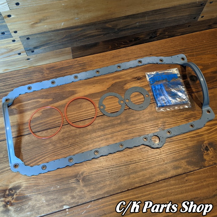 エンジンオイルパンガスケット 88-99y TBI/VORTEC FEL-PRO アダプターGK付 パッキン C1500 K1500 サバーバン タホ ユーコン K5ブレイザー FEL-PRO エンジンオイルパンガスケット TBI⁄VORTEC : 0 トラック