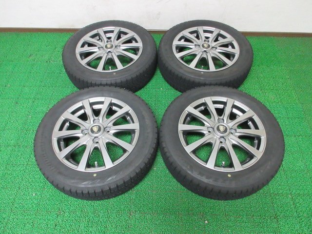  SZ858 155/65R14 超溝高 8.5分山 ブリヂストン スタッドレス VRX2 2021年製 ホイールセット 4本 激安 N-BOX N-ONE N-WGN 等(スタッドレスタイヤ)｜売買されたオークション情報、yahooの商品情報をアーカイ 4穴