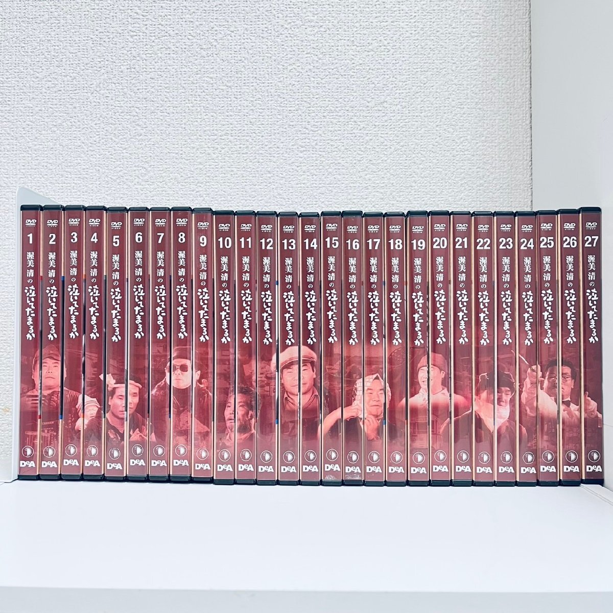 N4912】1円～ 渥美清の泣いてたまるか DVDコレクション 全27巻まとめ