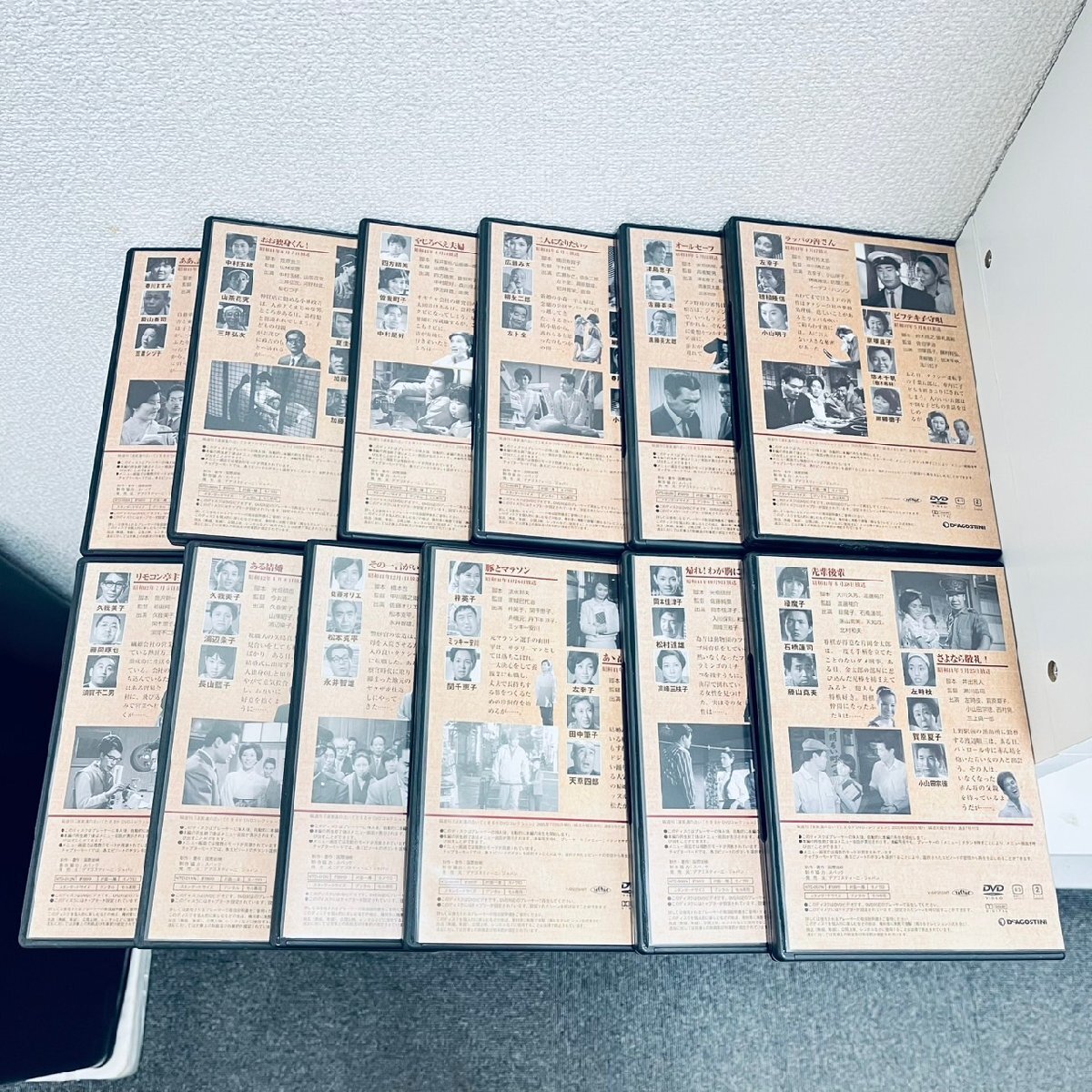 N4912】1円～ 渥美清の泣いてたまるか DVDコレクション 全27巻まとめ