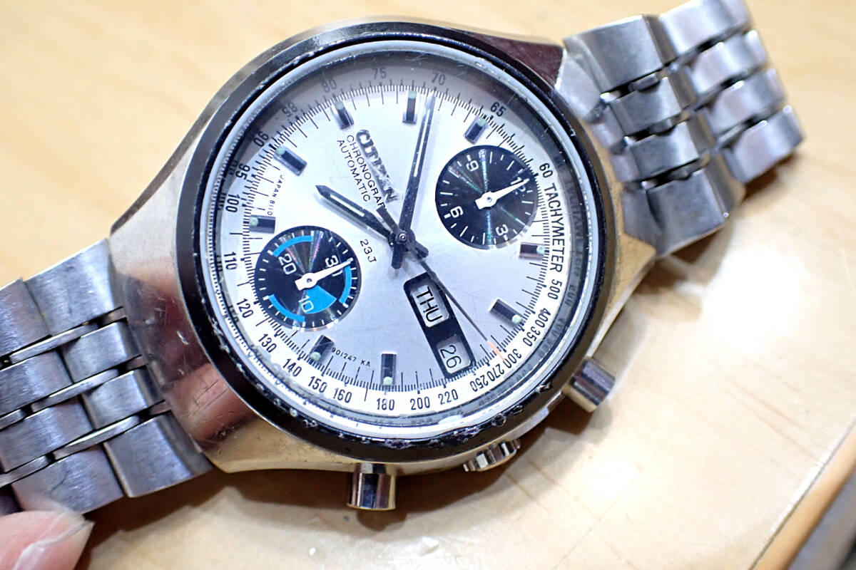 CITIZEN クロノグラフ シチズン 4-901037 ヴィンテージ⁄ 1973年1月製造 