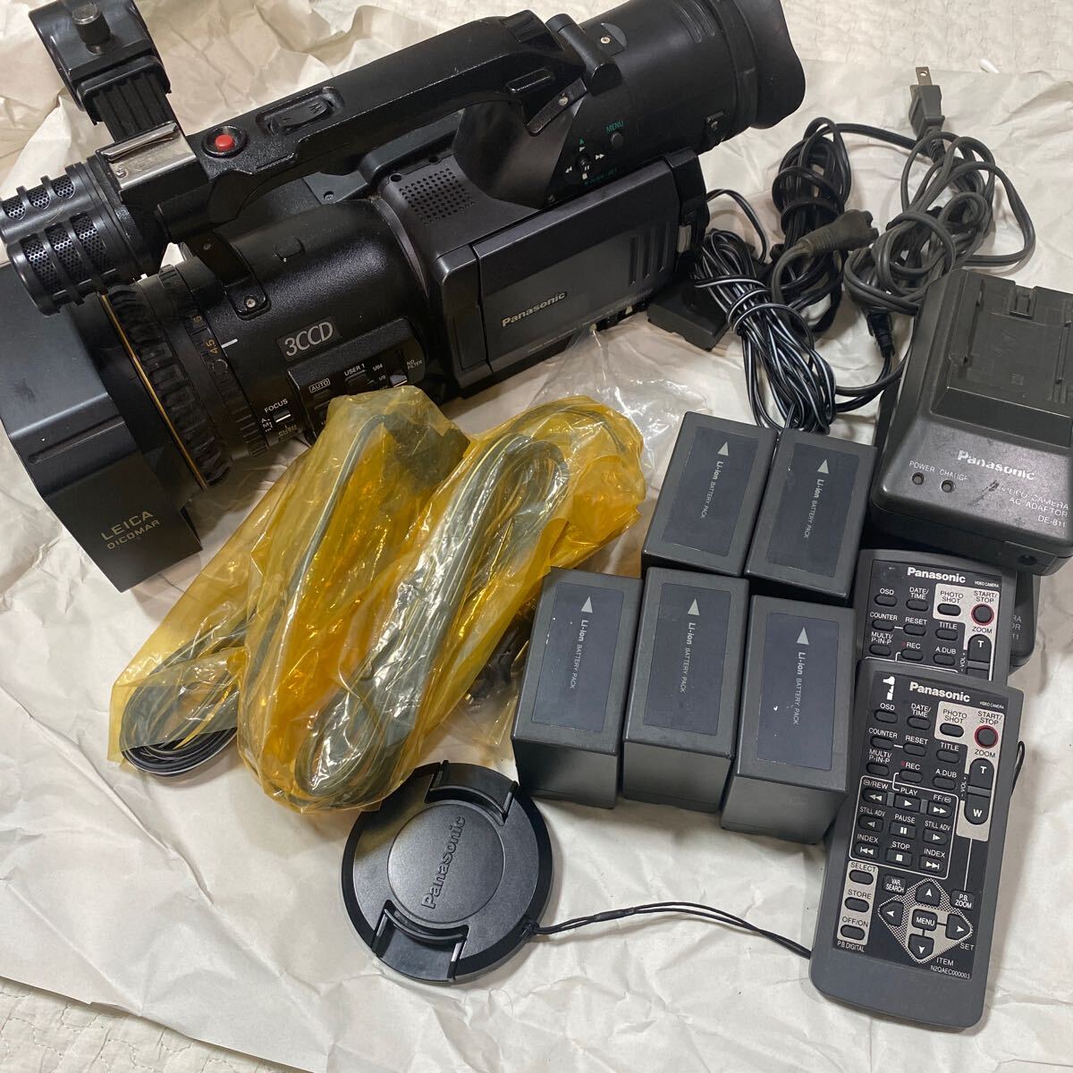 簡易動作確認済み Panasonic AG-DVX100B 3CCD パナソニック ビデオ