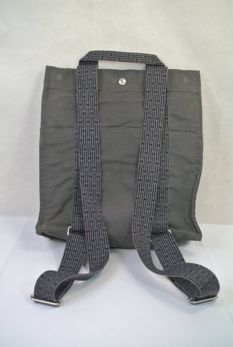 HERMES エルメス エールライン アド MM リュック キャンバス 