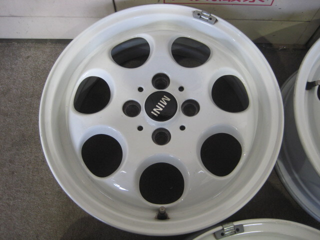 MINI ミニ 純正15インチアルミホイール 2本 5.5J+45 4H PCD100 MINI