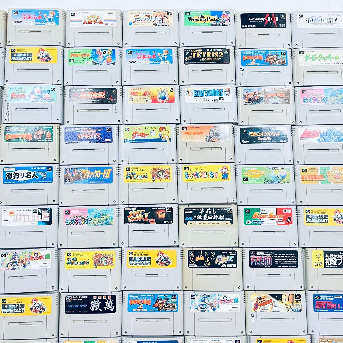 1円出品 SFC スーパーファミコン 150点 まとめ セット ソフトのみ 動作未確認　ジャンク品_3