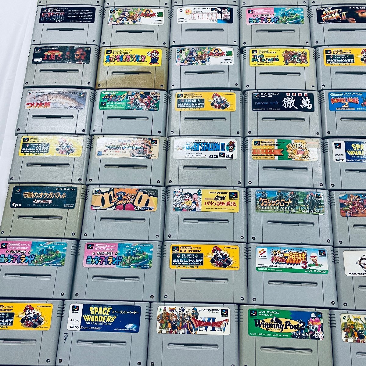 1円出品 SFC スーパーファミコン 150点 まとめ セット ソフトのみ 動作未確認　ジャンク品_5