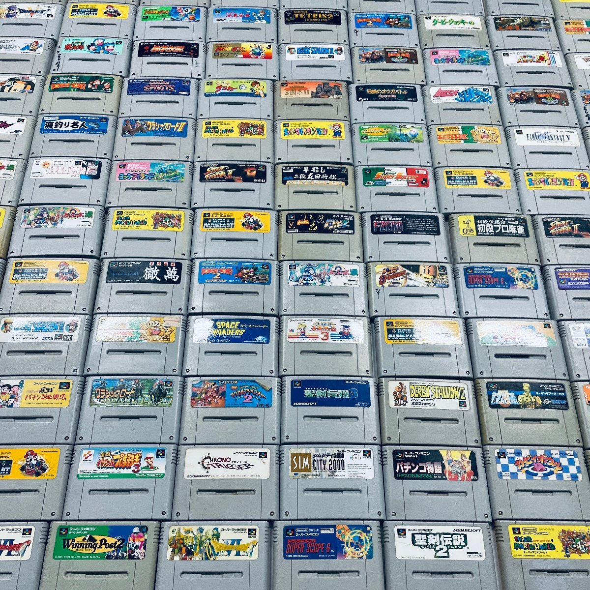1円出品 SFC スーパーファミコン 150点 まとめ セット ソフトのみ 動作未確認　ジャンク品_6