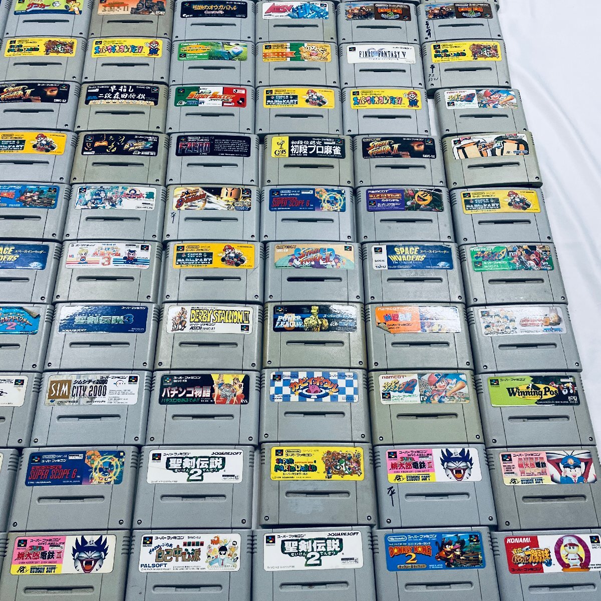 1円出品 SFC スーパーファミコン 150点 まとめ セット ソフトのみ 動作未確認　ジャンク品_7