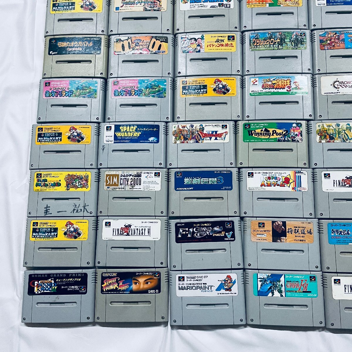 1円出品 SFC スーパーファミコン 150点 まとめ セット ソフトのみ 動作未確認　ジャンク品_8
