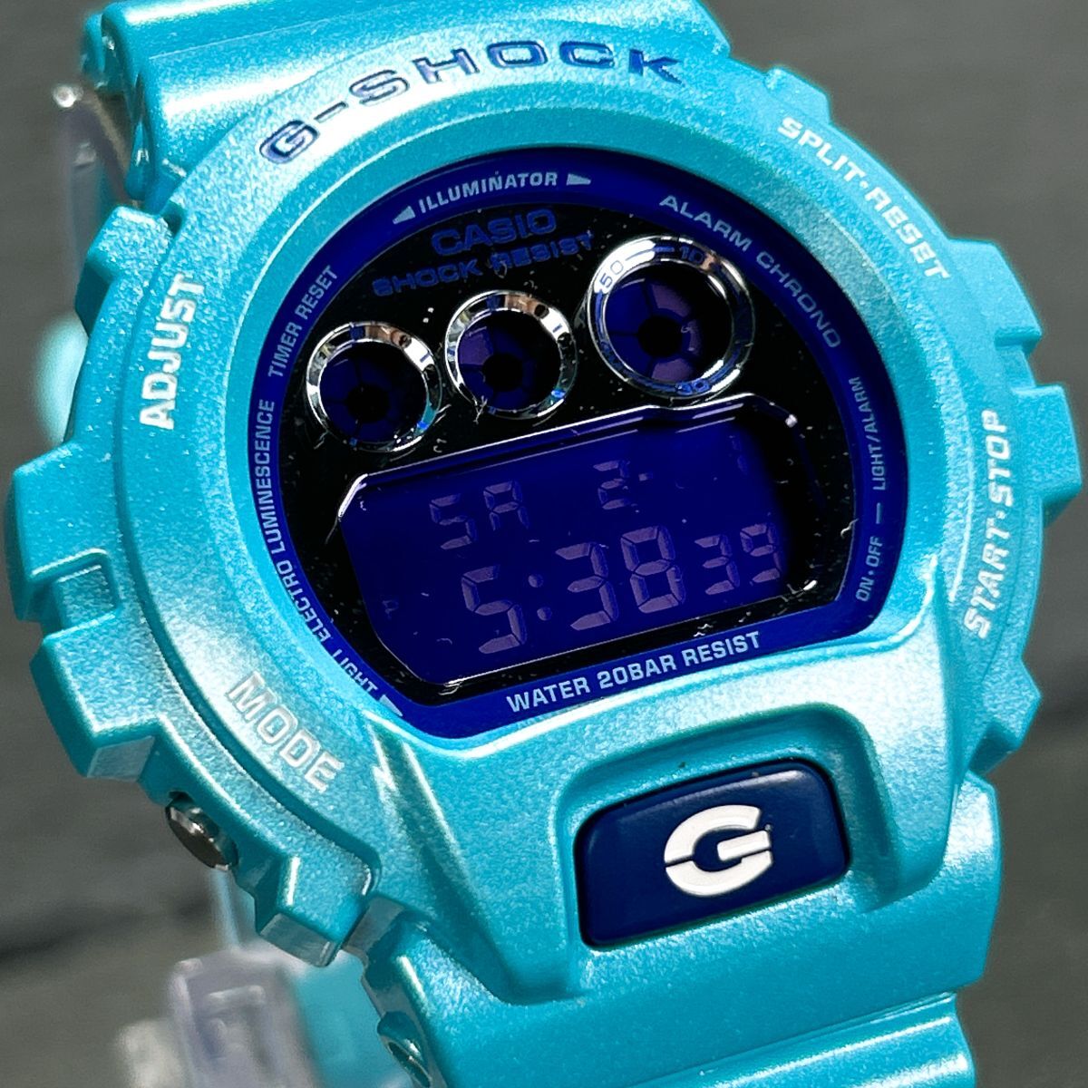 G-SHOCK 【美品】G-SHOCK DW-6900CB 水色 ブルー DW-6900CB 水色 