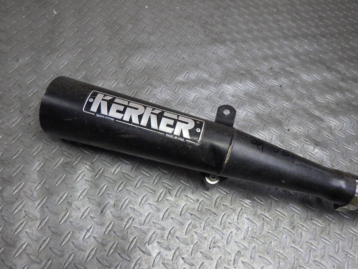 バイク KERKER メガホンマフラー z400fx Z550FX