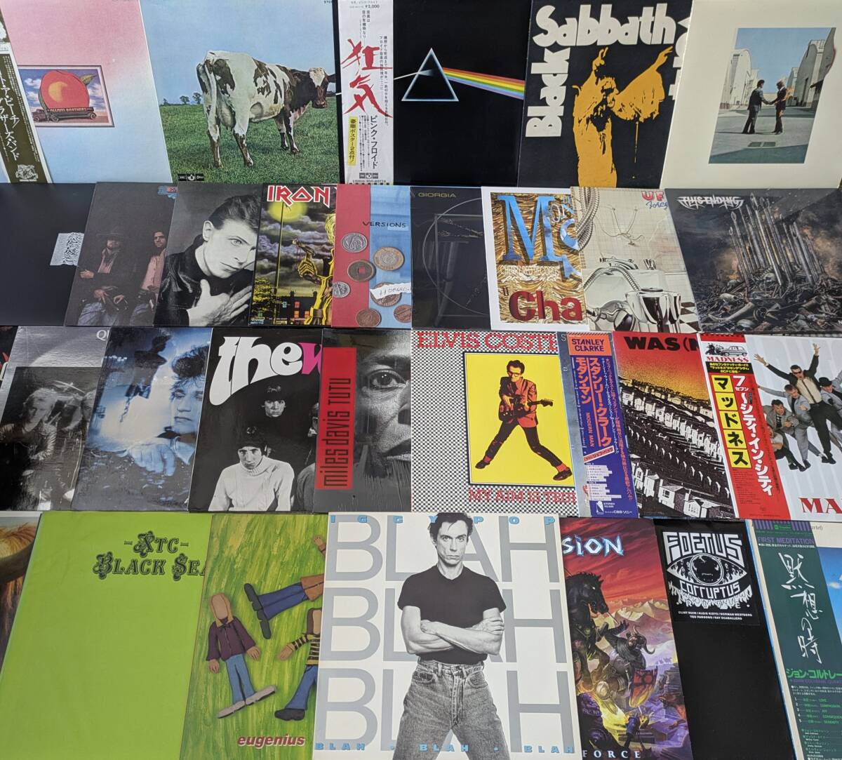 ピンク・フロイド LPレコード 7枚セット(まとめ売り) LPレコードまとめて大量セット/ハードロック/PINK FLOYD ピンク