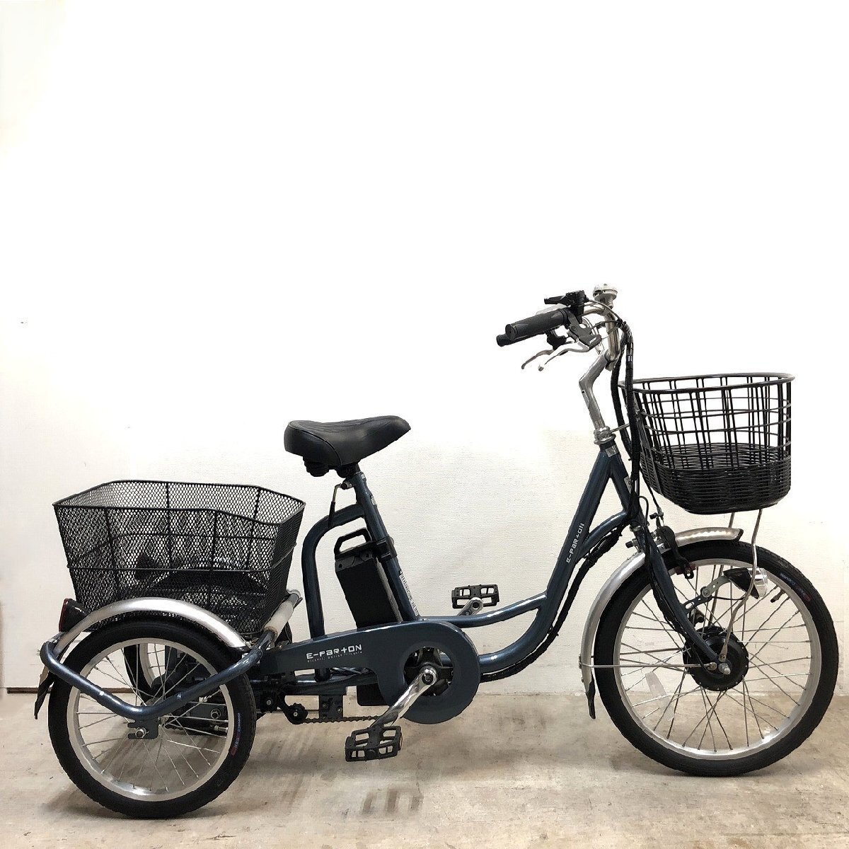 安定感抜群！□ミムゴ 電動アシスト三輪自転車 E-PARTON イーパートン