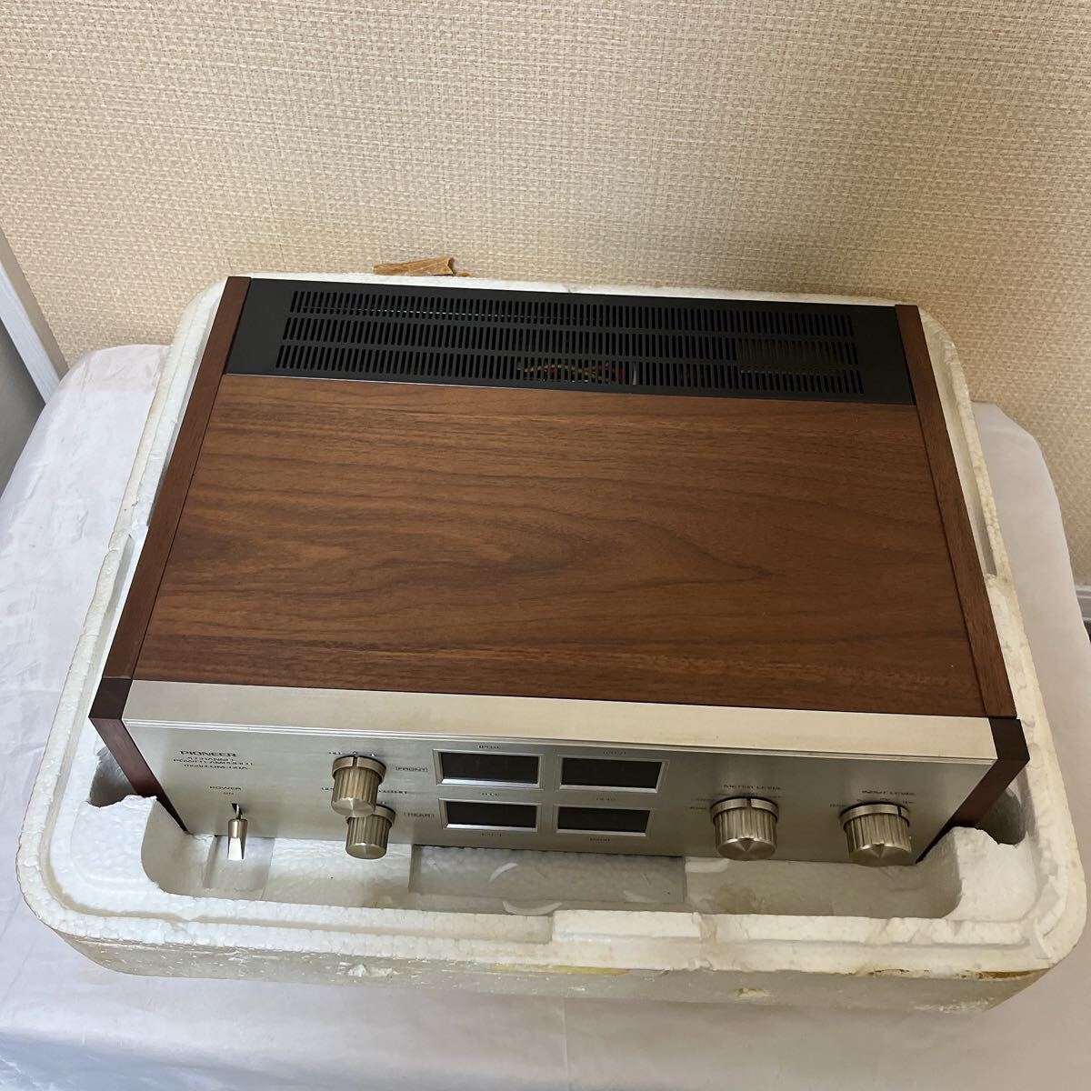 【音出し確認】Pioneer パイオニア パワーアンプ QM-80A 4チャンネルパワーアンプ 現状渡し (管.5) パイオニア パワーアンプ PIONEER QA-80A | re