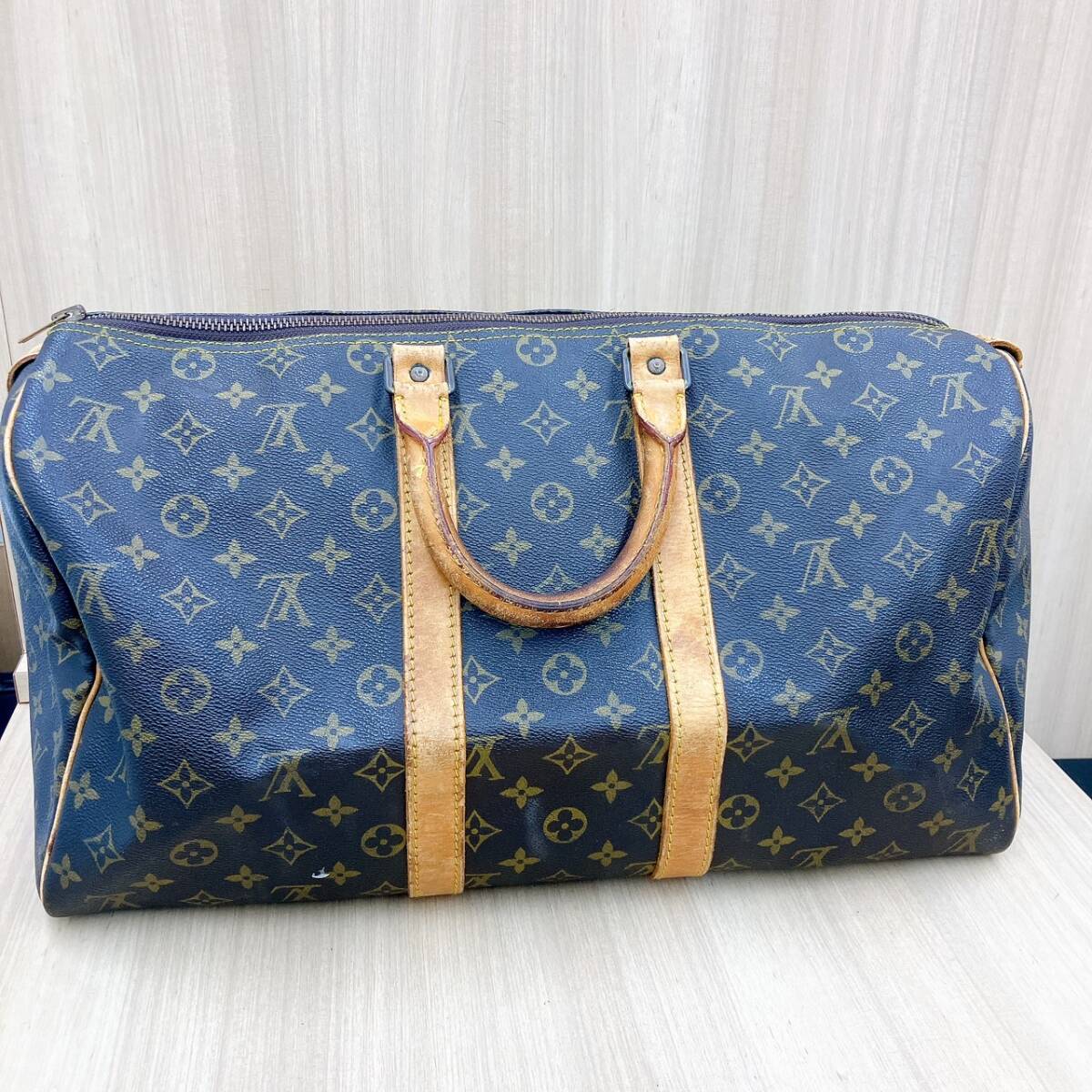 LOUIS ボストンバッグ VUITTON (Louis ルイヴィトン モノグラム 
