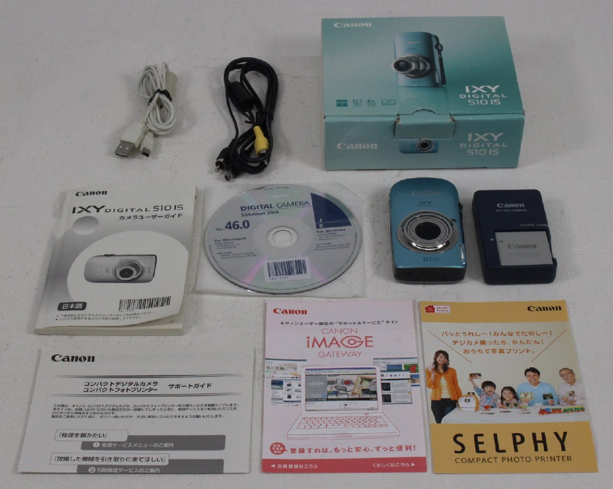 ☆実用美品☆ CANON キャノン IXY DIGITAL 920 IS ☆動作OK☆ @7834