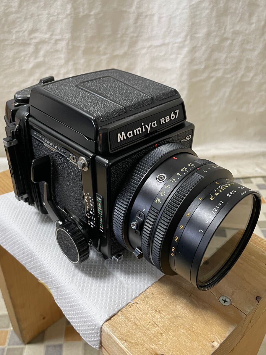 Mamiya RB67 127mm Pro K⁄L Lens SD KL f⁄3.5 L Camera with