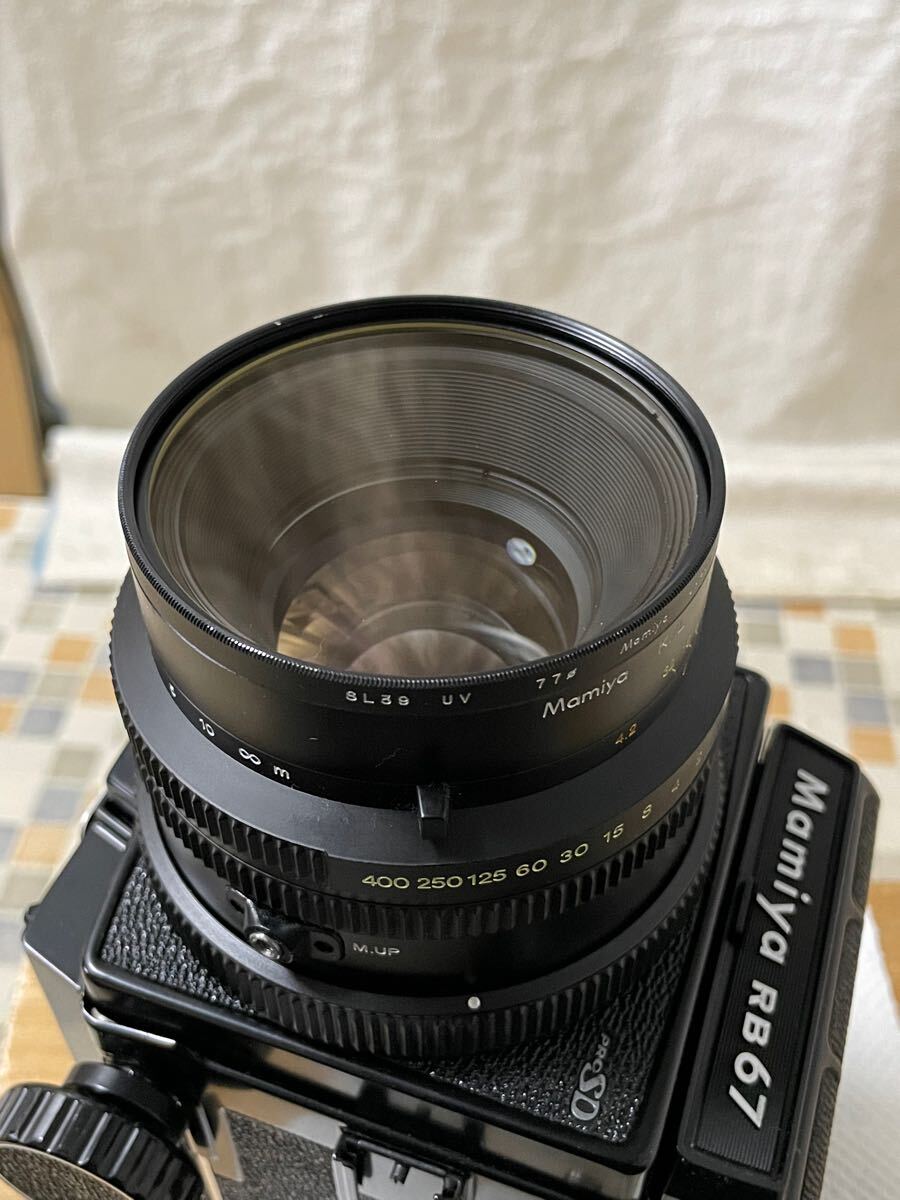 Mamiya RB67 127mm Pro K⁄L Lens SD KL f⁄3.5 L Camera with