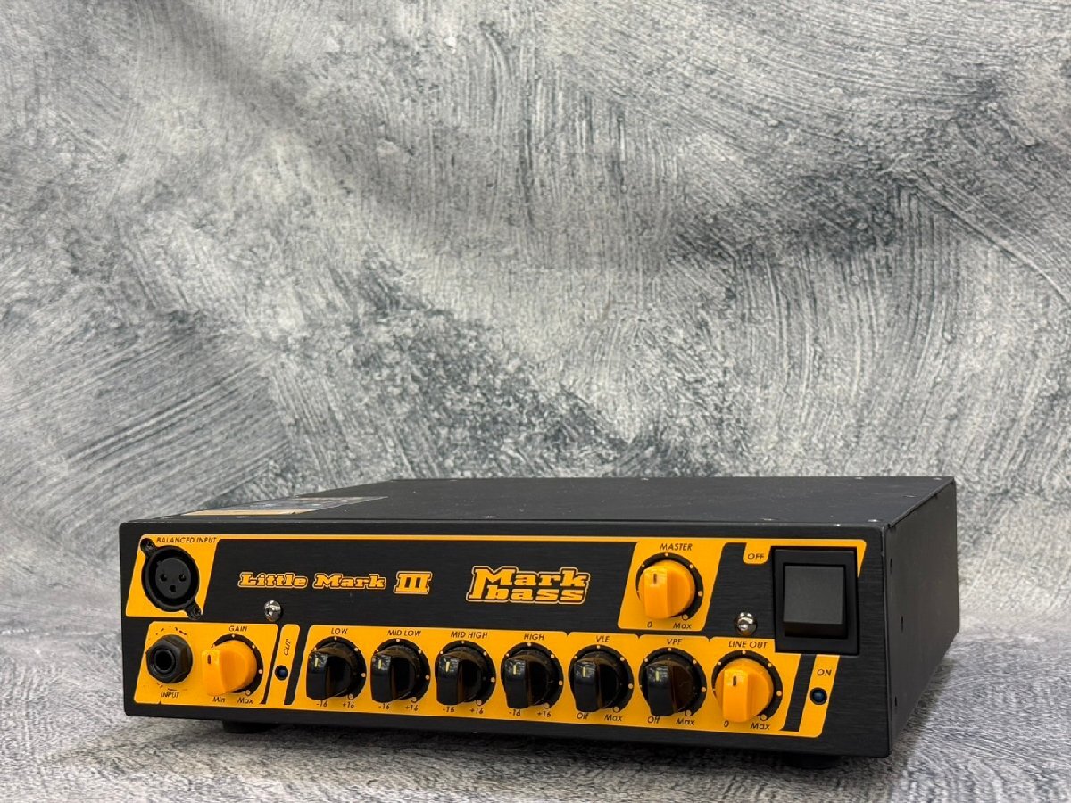 Little Mark Markbass III Head Bass | Amp Anniversary 10th 500-Watt 